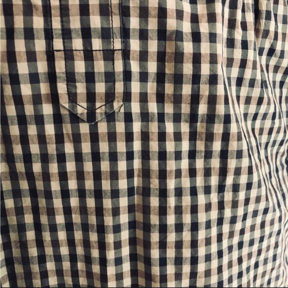 Theory Dominica Plaid Shirt Dress Size Medium - Picture 2 of 9